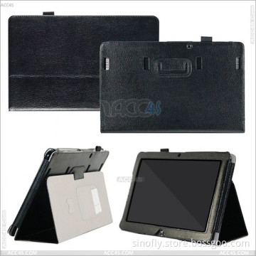 2013 Newest Flip Stand Leather Case for Samsung Slate Xe700t P-Samxe700tcase001 (P-SAMXE700TCASE001)